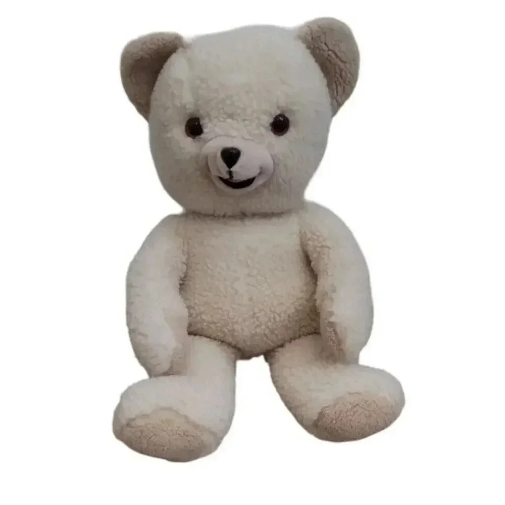 Snuggles bear by Russ vintage 1996 cream plush stuffed animal